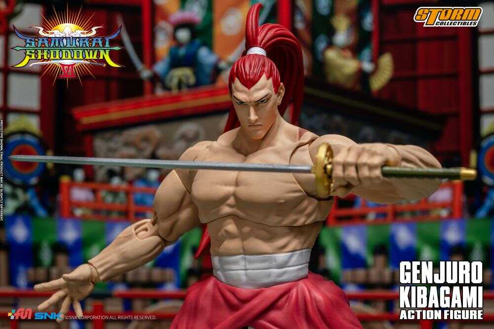 Storm Collectibles: Genjuro Kibagami (Samurai Shodown)