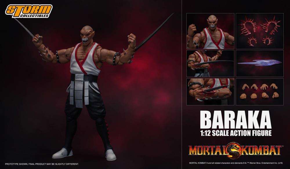 Storm Collectibles: Baraka (Mortal Kombat)