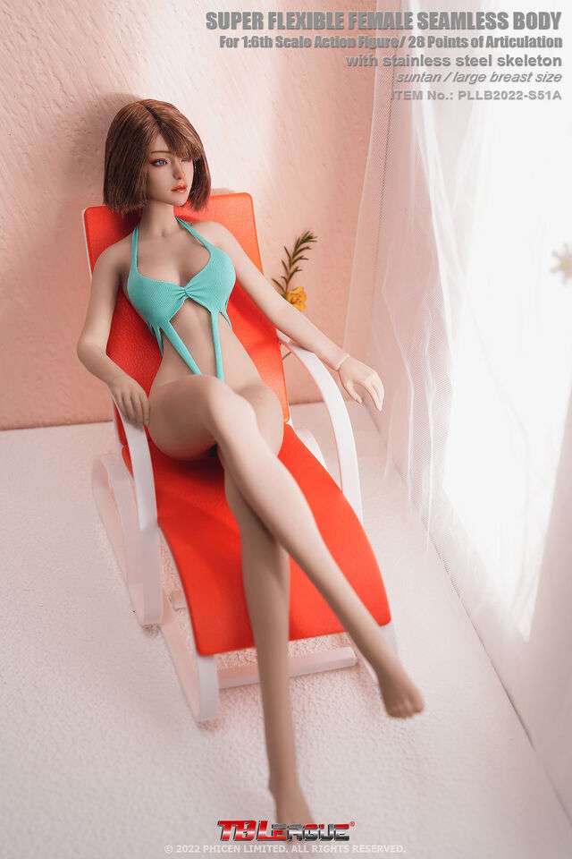 TBLeague: Super-Flexible Female Seamless 1/6 Scale (S50 and S51)