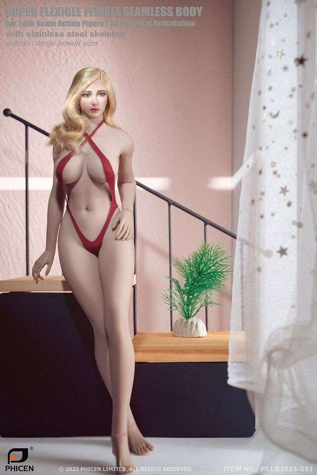 TBLeague: Super-Flexible Female Seamless 1/6 Scale (S52 and S53)