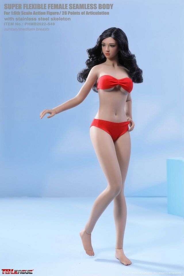 TBLeague: Super-Flexible Female Seamless 1/6 Scale (S48 and S49)