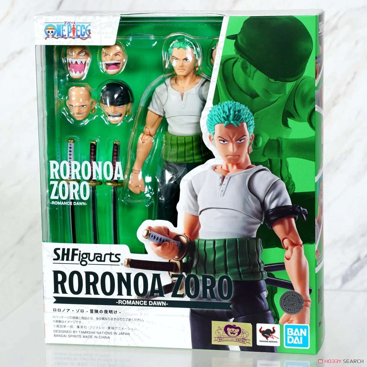 S.H.Figuarts One Piece: Zoro Roronoa (Romance Dawn)