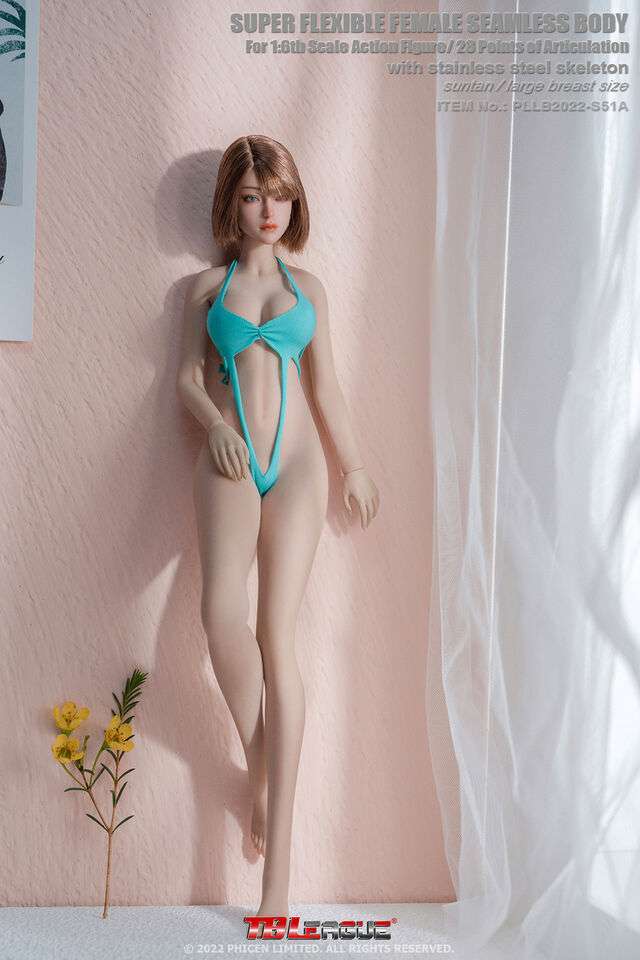 TBLeague: Super-Flexible Female Seamless 1/6 Scale (S50 and S51)
