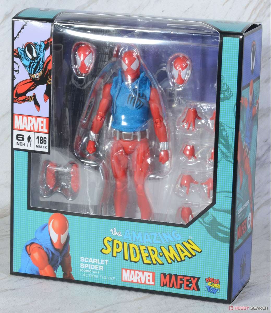 Mafex 186: Mafex Scarlet Spider (Comic ver.)