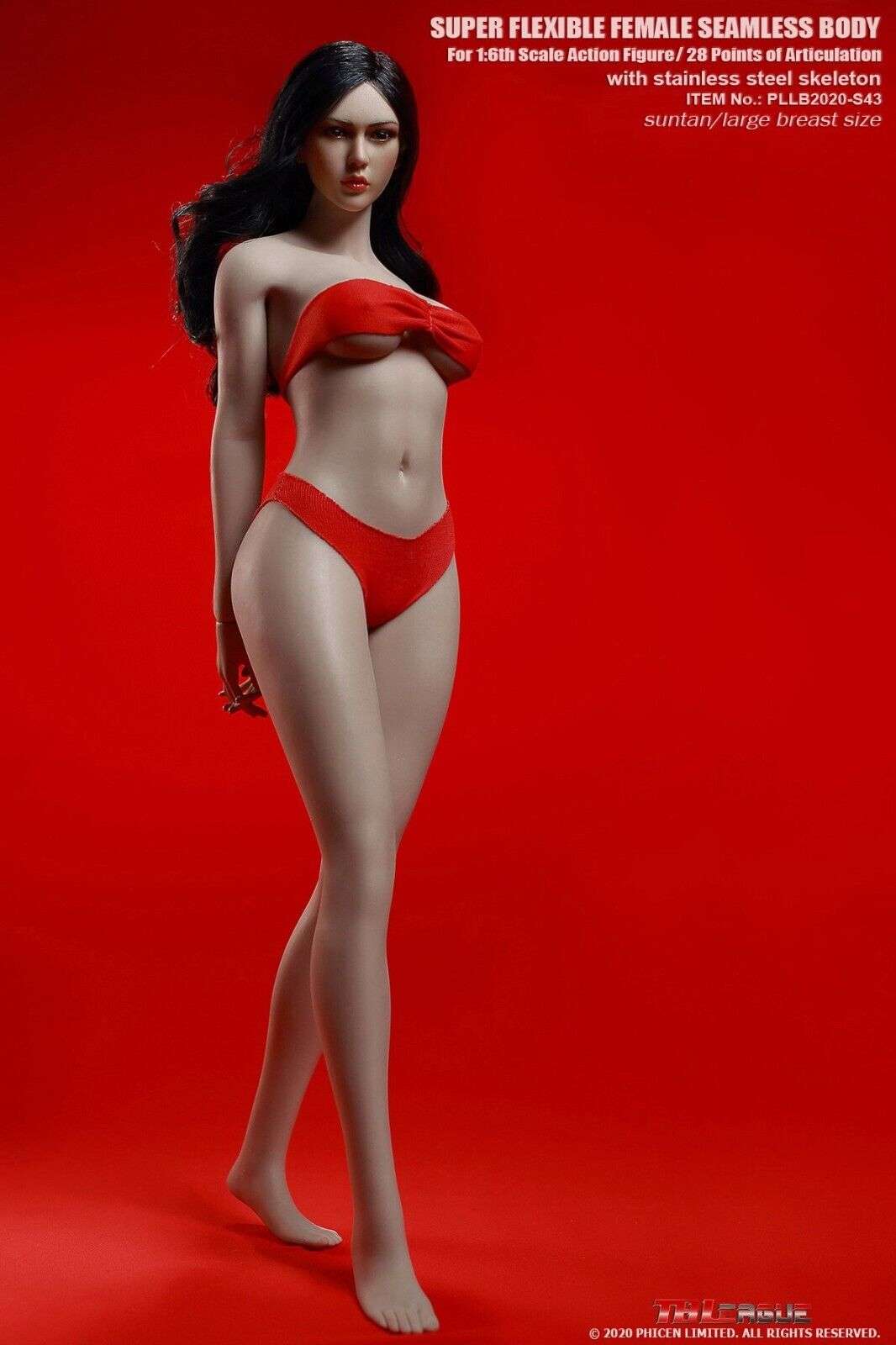 TBLeague: Super-Flexible Female Seamless 1/6 Scale (S42 and S43)