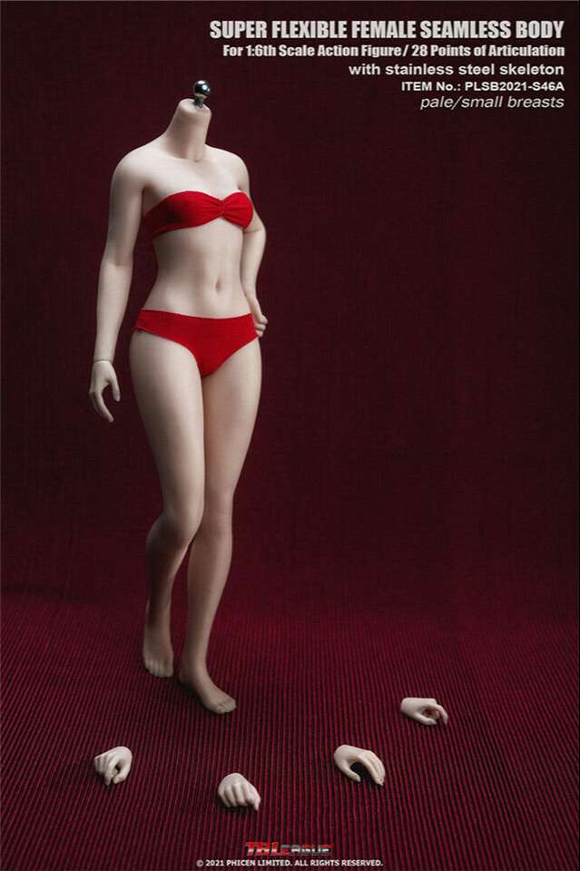 TBLeague: Super-Flexible Female Seamless 1/6 Scale (S46 and S47)