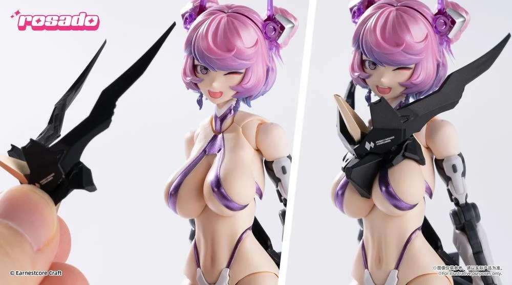 Rosado: Starflower Black Iris