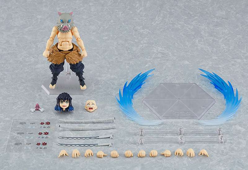 Figma 533DX: Figma Inosuke Hashibira DX (Demon Slayer: Kimetsu no Yaiba)