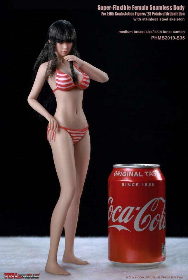 TBLeague: Super-Flexible Female Seamless 1/6 Scale (S34 and S35)