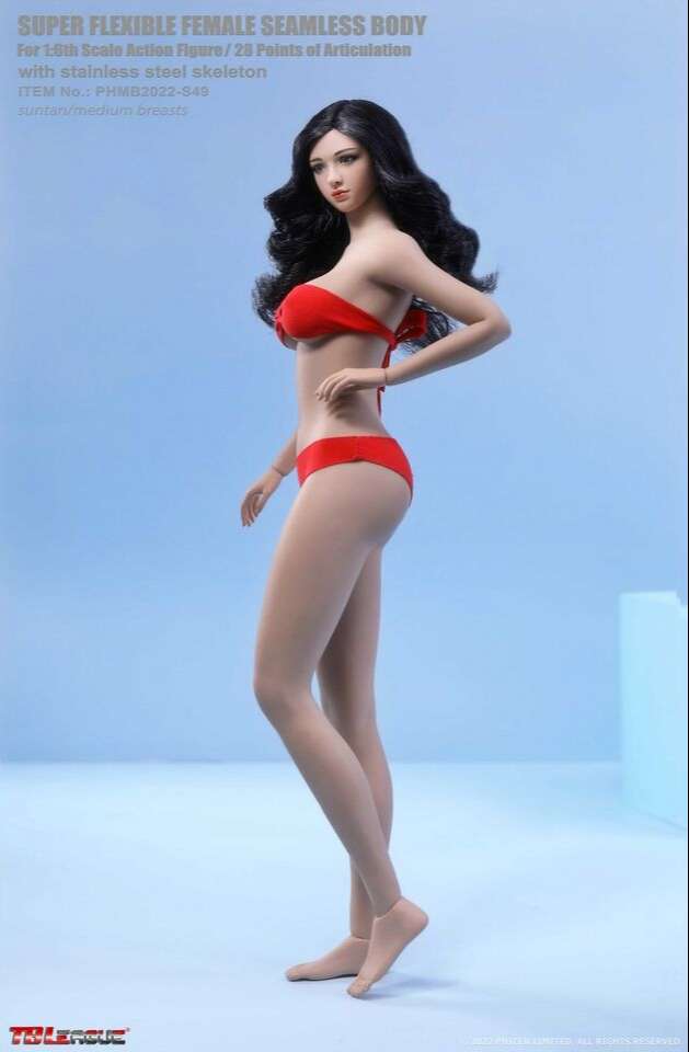 TBLeague: Super-Flexible Female Seamless 1/6 Scale (S48 and S49)