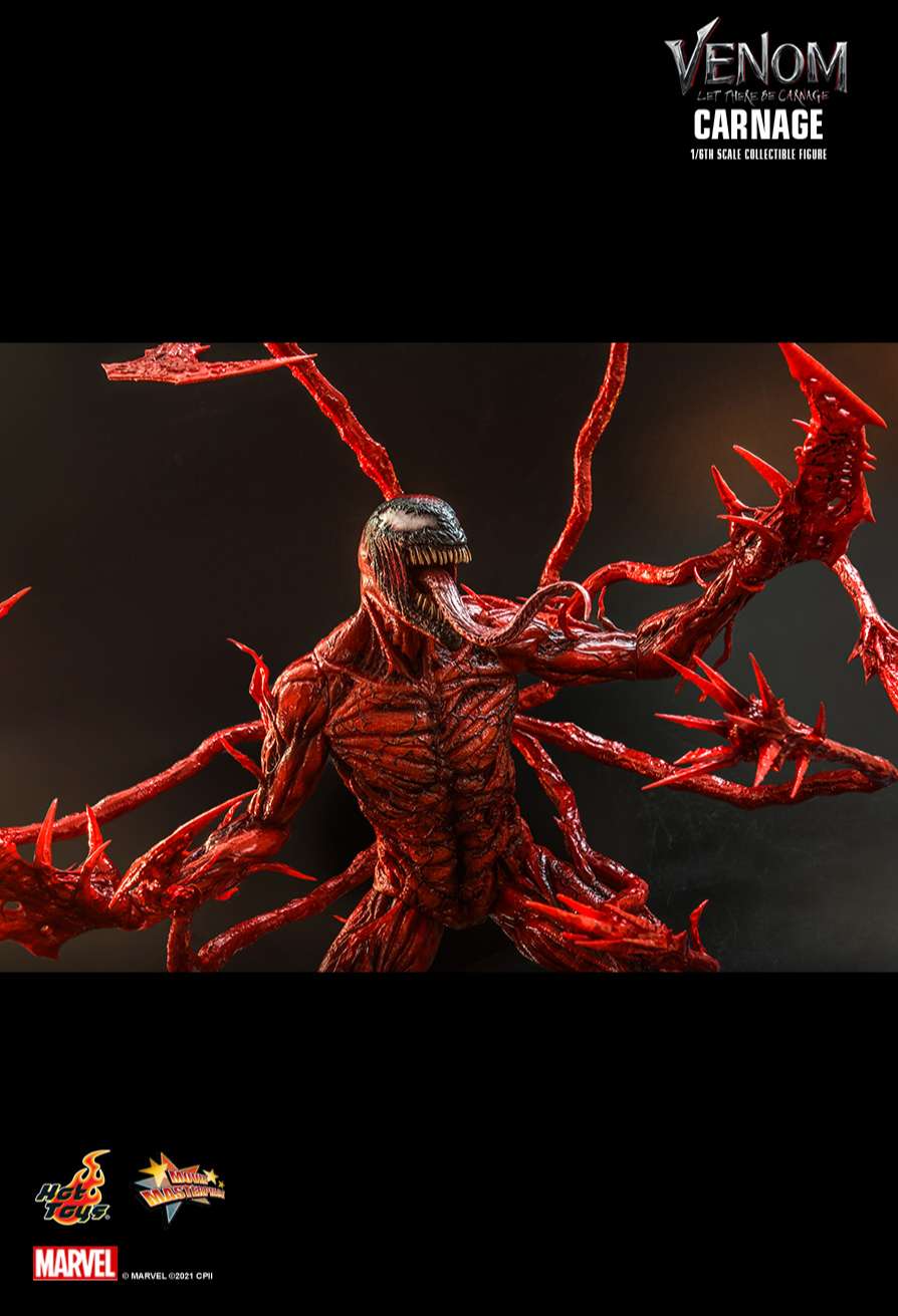 Hottoys MMS620: Hottoys Carnage DX (Venom: Let There Be Carnage)