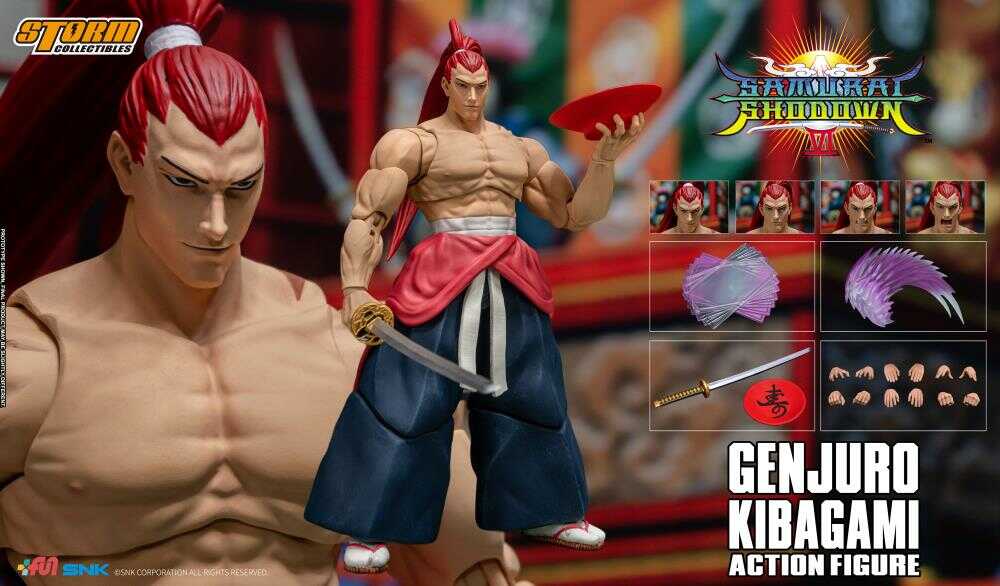Storm Collectibles: Genjuro Kibagami (Samurai Shodown)