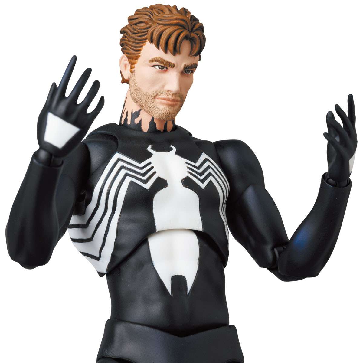 Mafex 147: Mafex Spiderman Black Costume (Comic ver.)