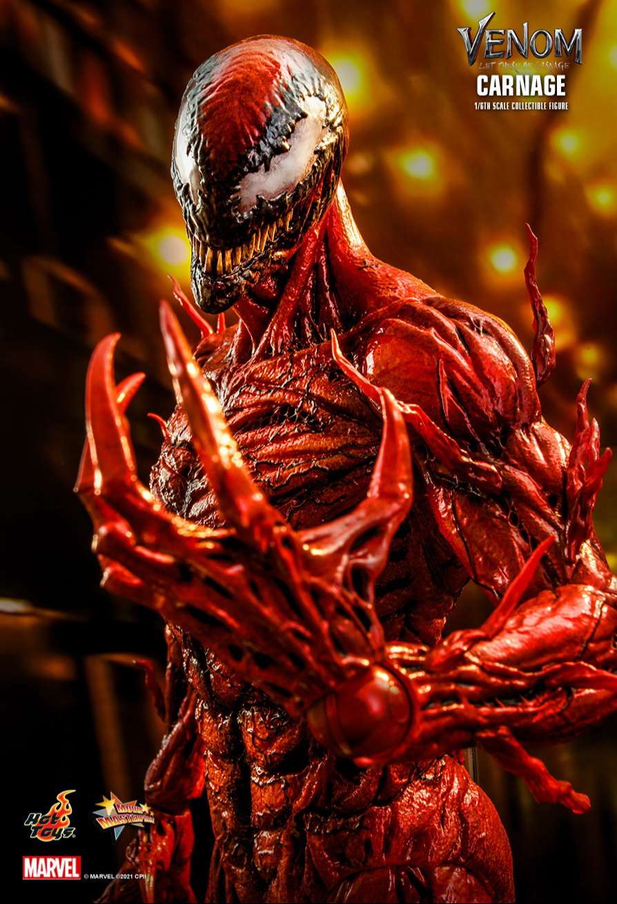 Hottoys MMS620: Hottoys Carnage DX (Venom: Let There Be Carnage)