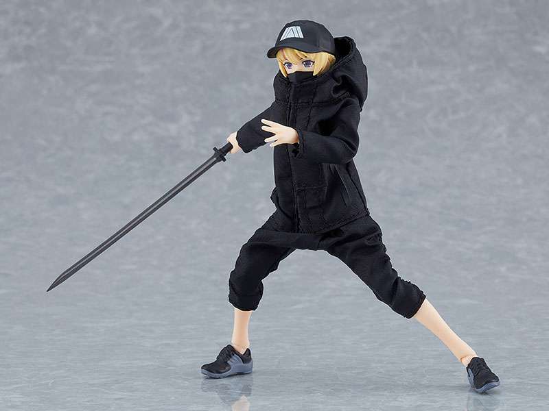 Figma 524: Figma Female Body (Yuki) with Techwear Outfit (Figma Styles)