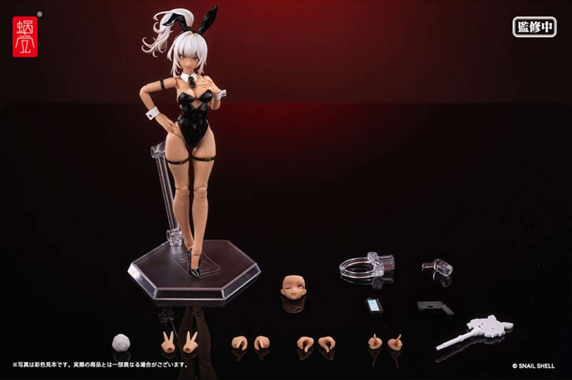Snail Shell: Bunny Girl Aileen (black ver.)