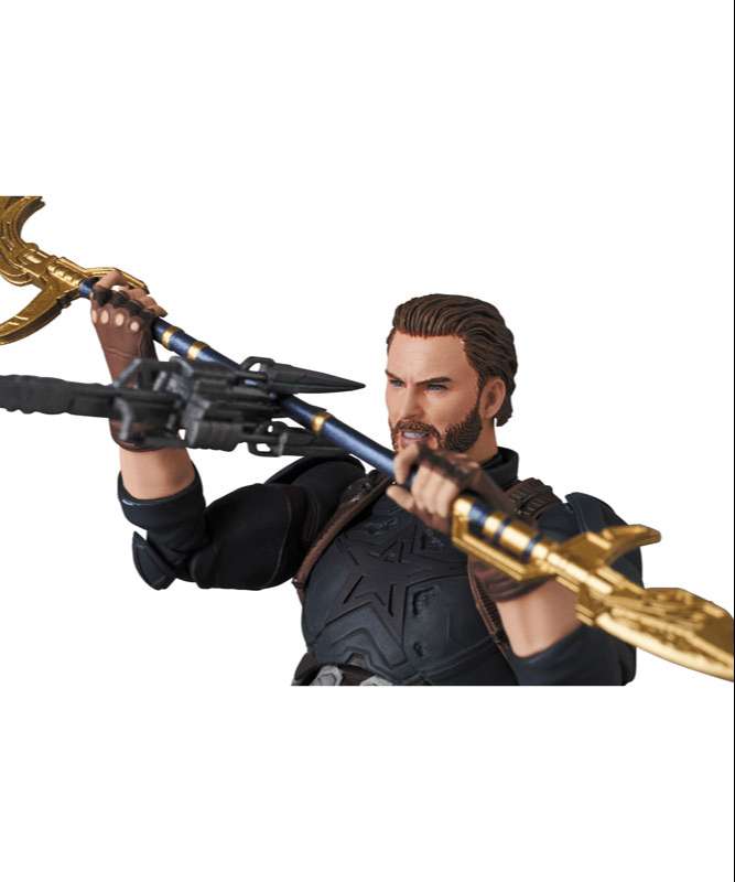 Mafex 122: Mafex Captain America (Infinity War ver.)