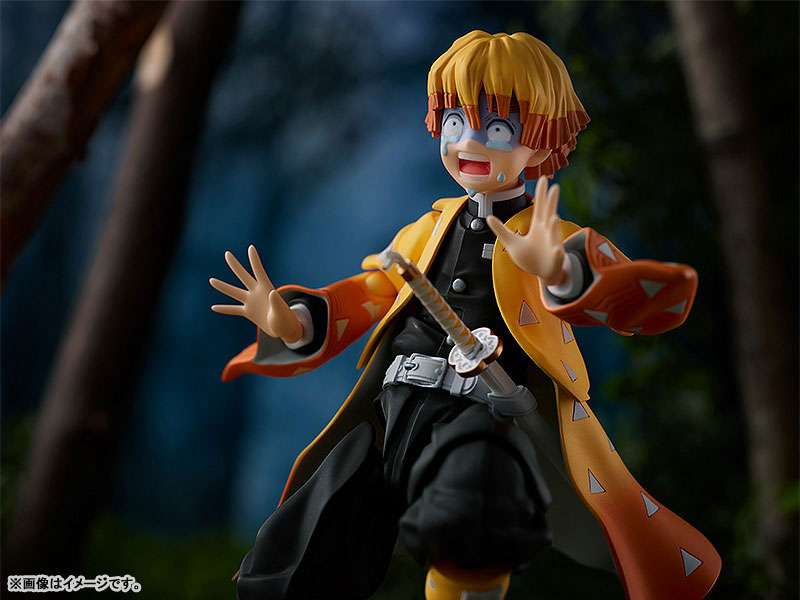 Figma 522DX: Figma Zenitsu Agatsuma DX (Demon Slayer: Kimetsu no Yaiba)