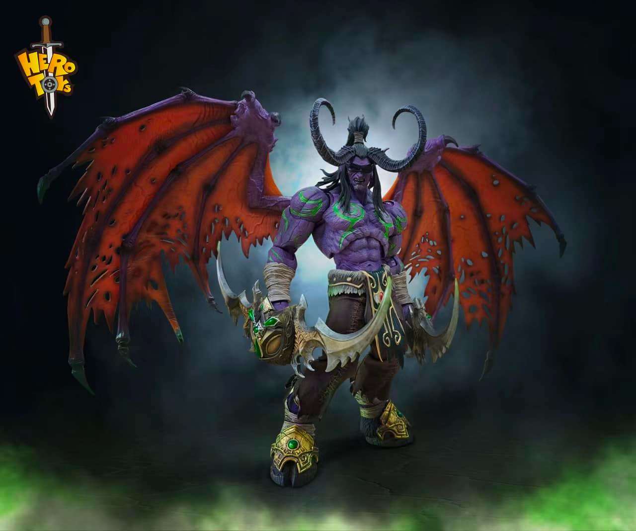 Hero Toys: Illidan Stormrage - Demon Hunter (World of Warcraft)