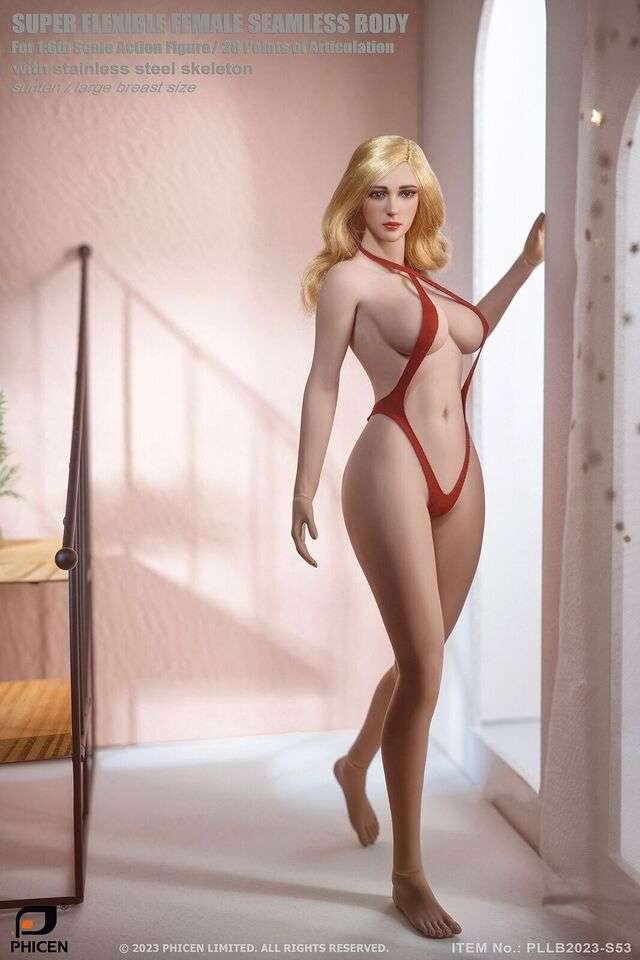 TBLeague: Super-Flexible Female Seamless 1/6 Scale (S52 and S53)