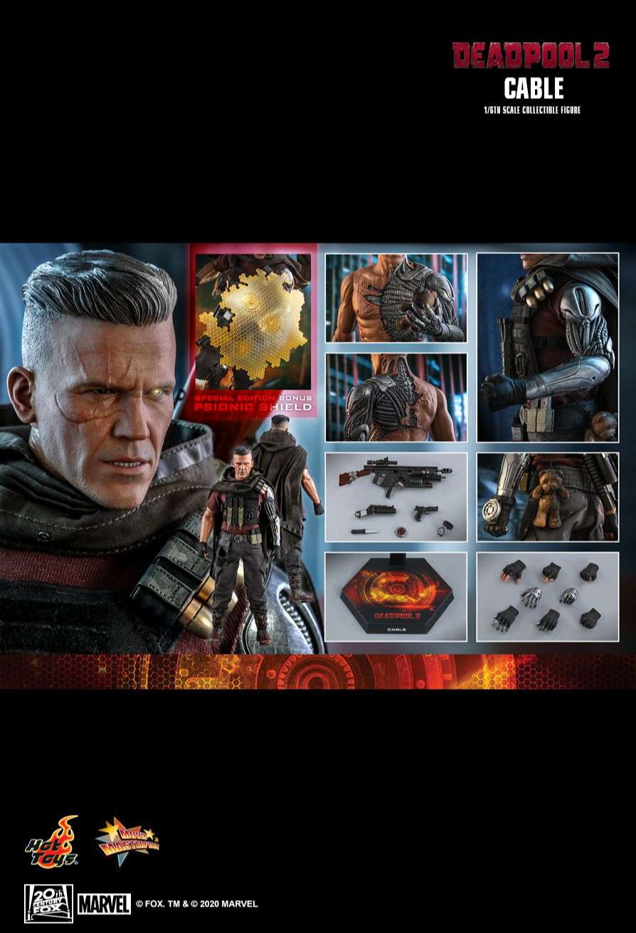 Hottoys MMS583: Hottoys Cable (Deadpool 2)