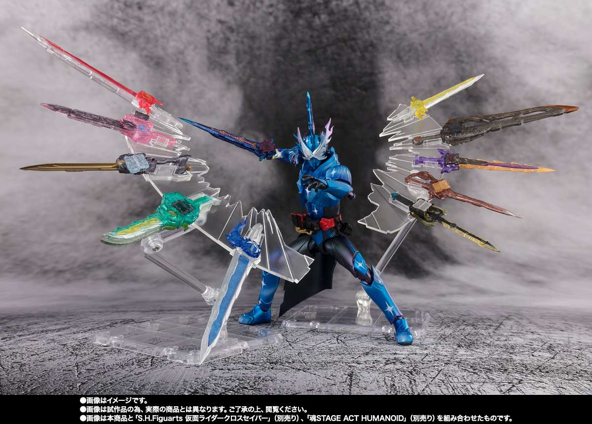 S.H.Figuarts: Kamen Rider Xcross Saber và Set 10 Seiken