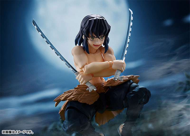 Figma 533: Figma Inosuke Hashibira (Demon Slayer: Kimetsu no Yaiba)