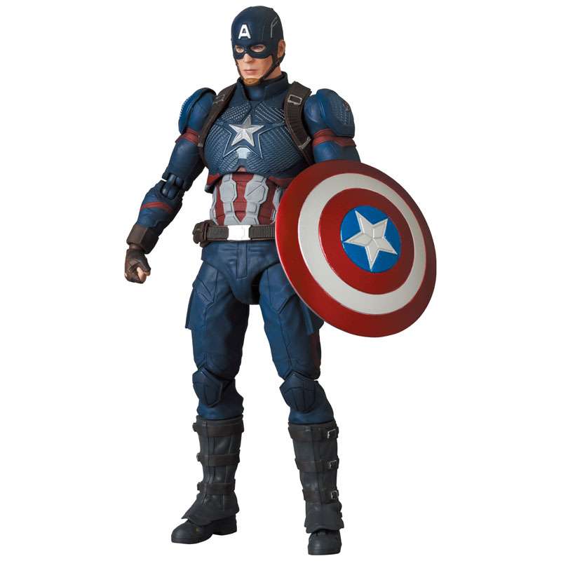Mafex 130: Mafex Captain America (Endgame ver.)