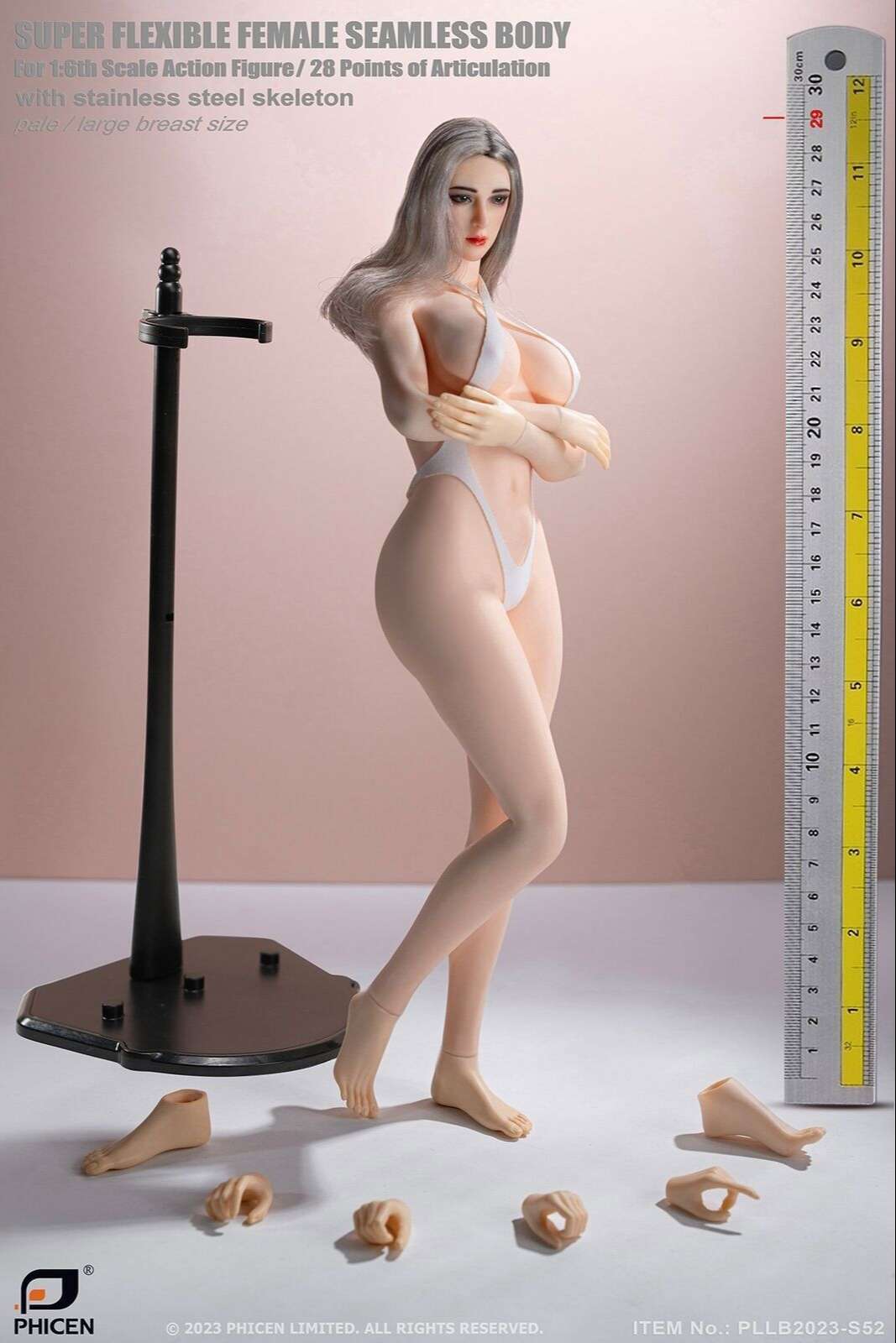 TBLeague: Super-Flexible Female Seamless 1/6 Scale (S52 and S53)