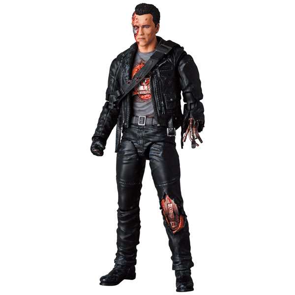 Mafex 191: Mafex T-800 (Terminator 2: Battle damage ver.)