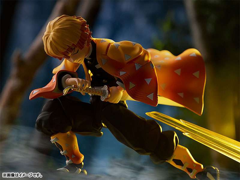 Figma 522DX: Figma Zenitsu Agatsuma DX (Demon Slayer: Kimetsu no Yaiba)