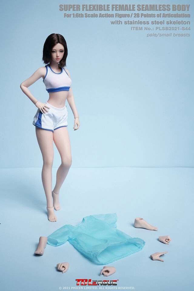 TBLeague: Super-Flexible Female Seamless 1/6 Scale (S44 and S45)