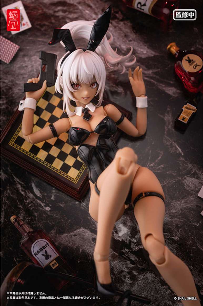 Snail Shell: Bunny Girl Aileen (black ver.)