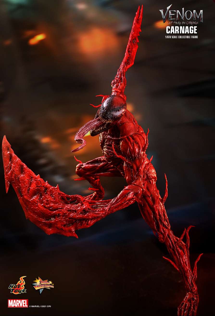 Hottoys MMS620: Hottoys Carnage DX (Venom: Let There Be Carnage)