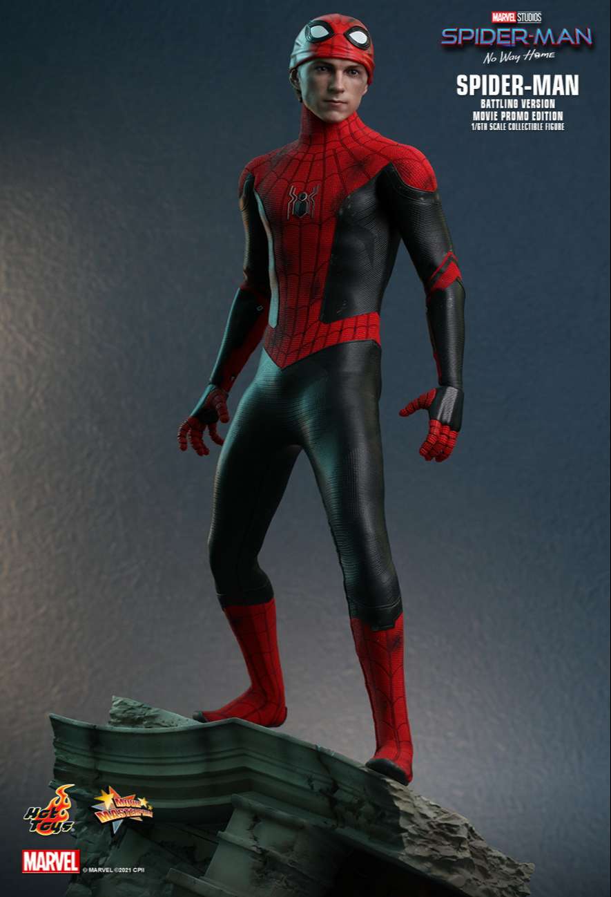Hottoys MMS625: Hottoys Spiderman - Battling ver. (Spiderman: No Way Home)