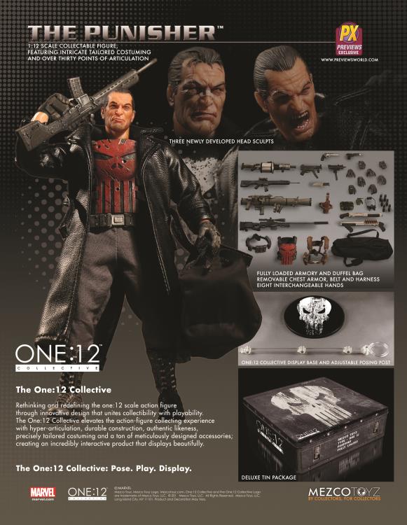 Mezco: Punisher (Fully Loaded ver.)