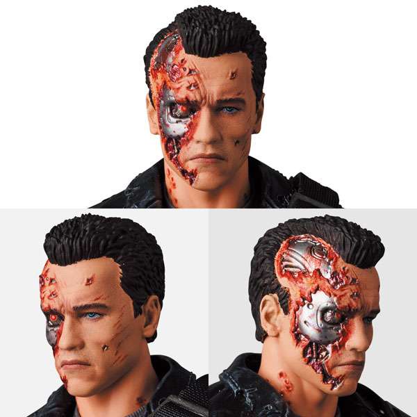 Mafex 191: Mafex T-800 (Terminator 2: Battle damage ver.)