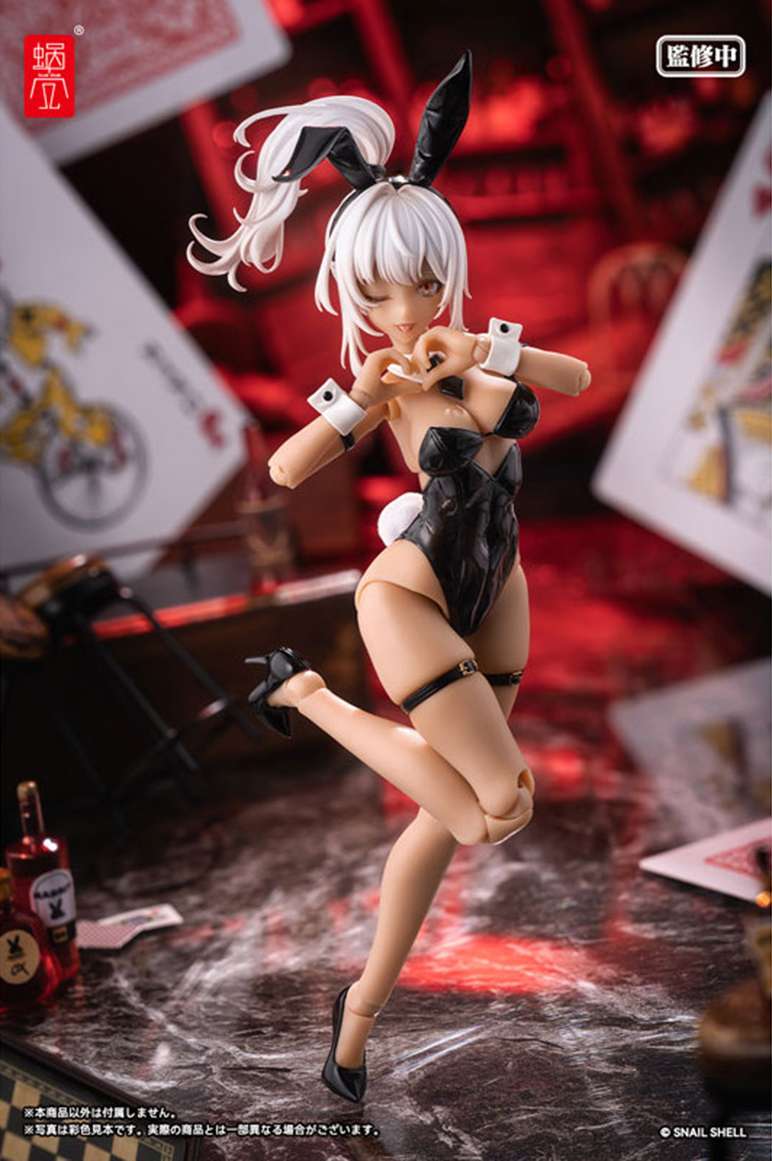 Snail Shell: Bunny Girl Aileen (black ver.)