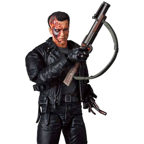Mafex 191: Mafex T-800 (Terminator 2: Battle damage ver.)