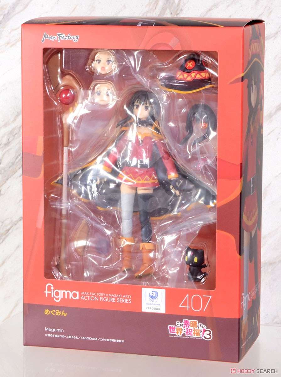 Figma 407: Megumin (Kono Subarashii Sekai Ni Syukufuku Wo! 3)
