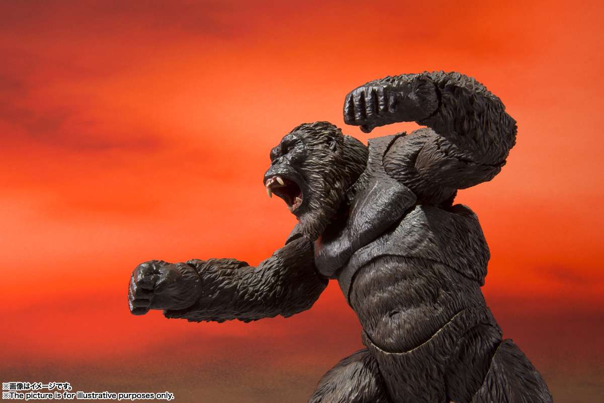 S.H.MonsterArts: Kong 2021 (Godzilla vs Kong)