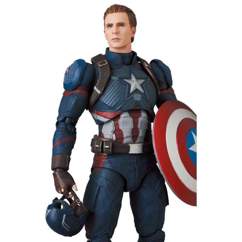 Mafex 130: Mafex Captain America (Endgame ver.)