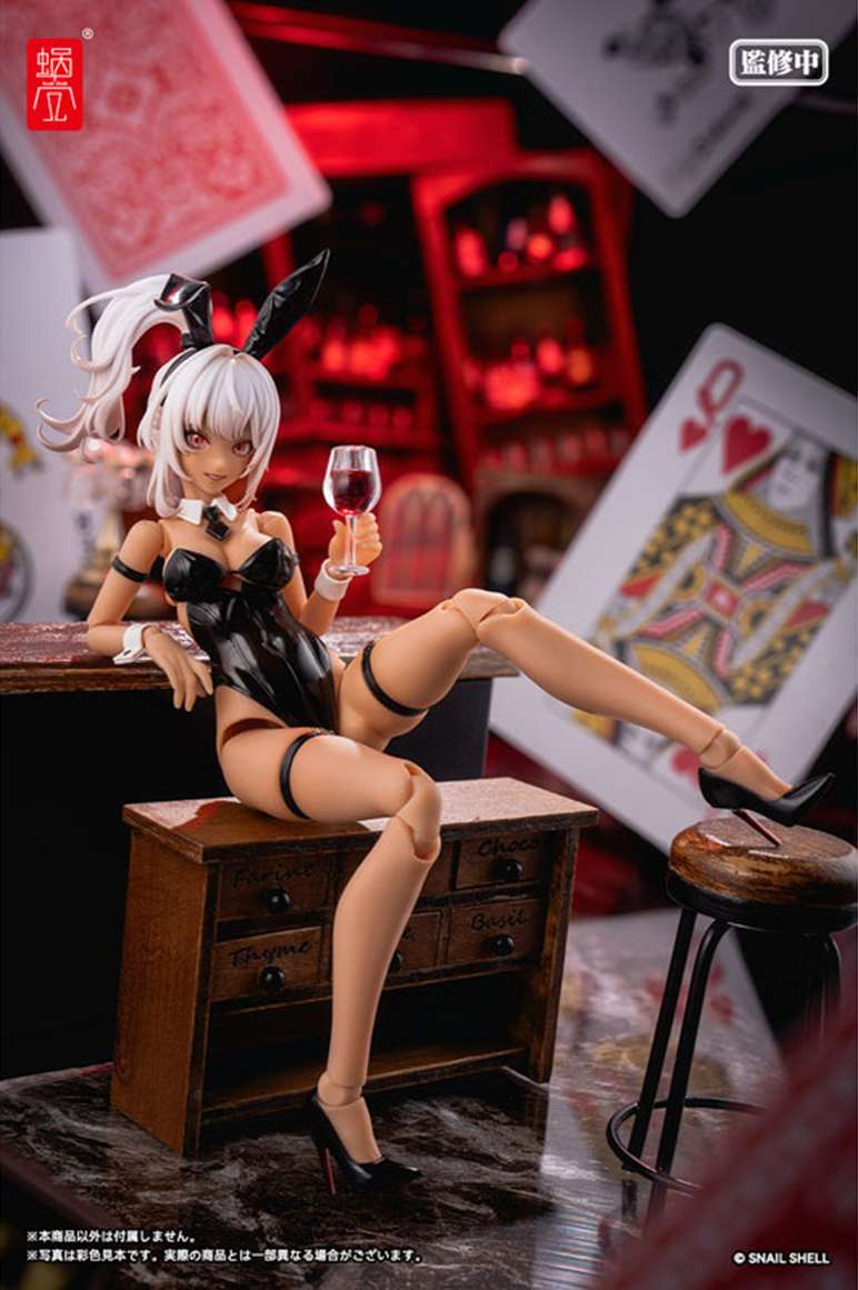 Snail Shell: Bunny Girl Aileen (black ver.)