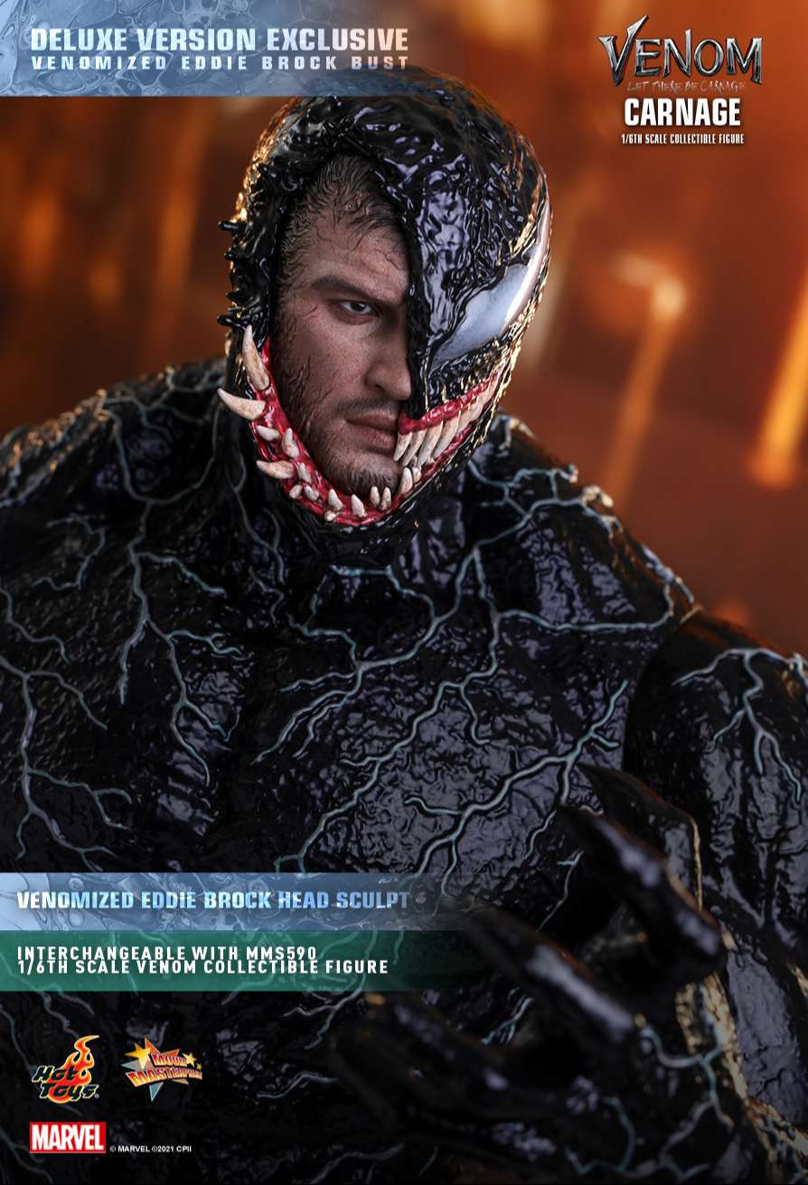 Hottoys MMS620: Hottoys Carnage DX (Venom: Let There Be Carnage)