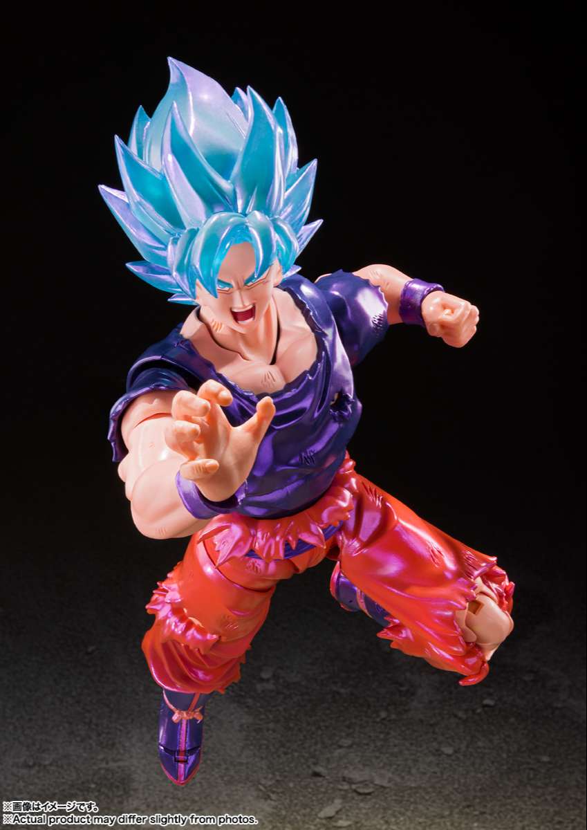 S.H.Figuarts: Songoku God Kaio-ken (V Jump 30th anniversary)