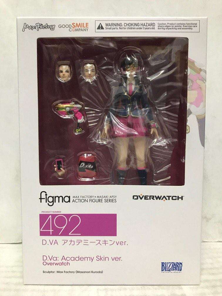 Figma 492: Figma D.Va - Academy Skin (Overwatch)