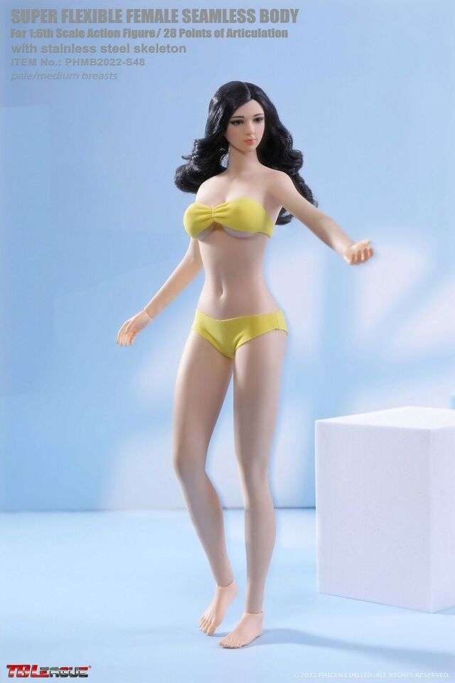 TBLeague: Super-Flexible Female Seamless 1/6 Scale (S48 and S49)