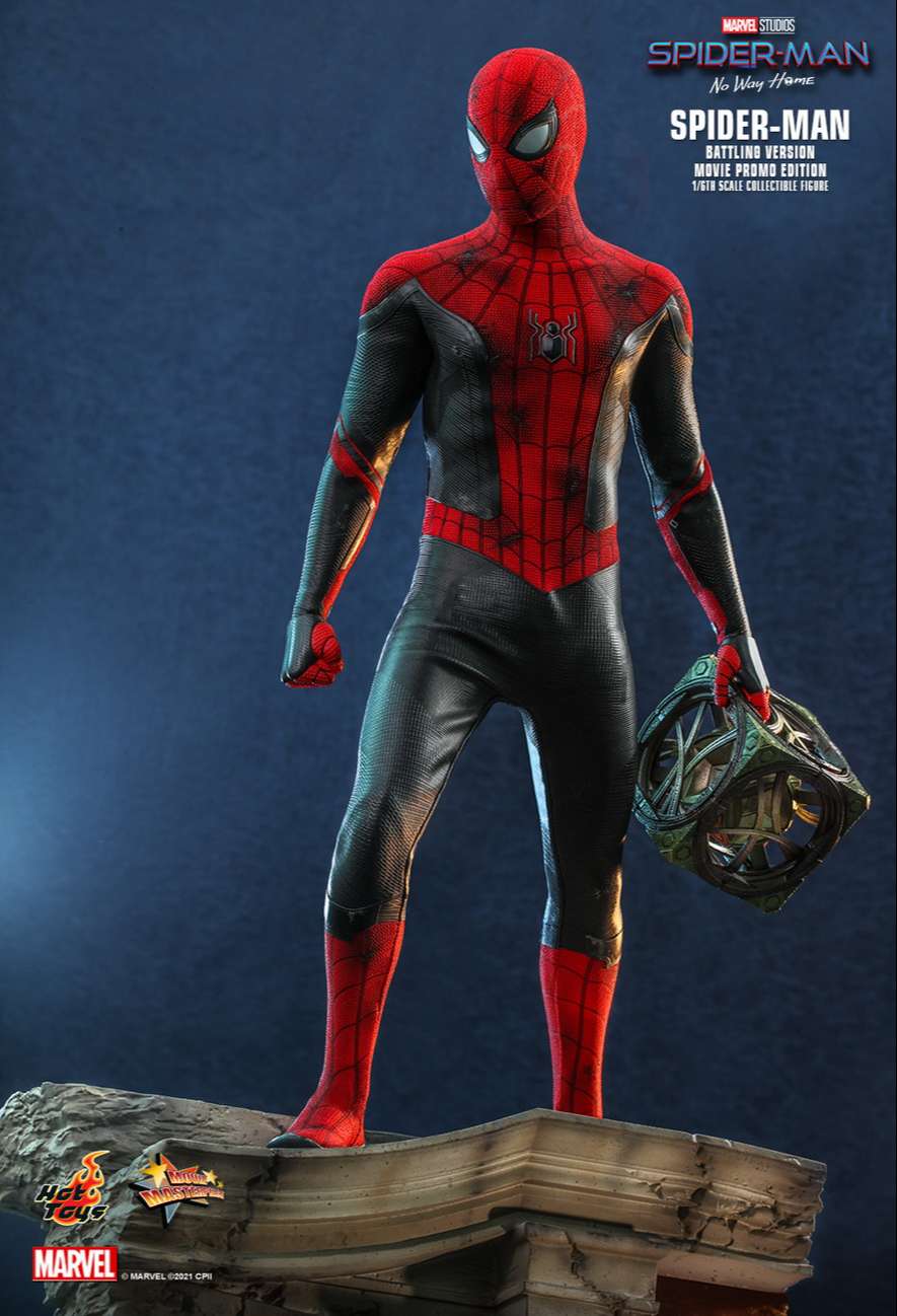 Hottoys MMS625: Hottoys Spiderman - Battling ver. (Spiderman: No Way Home)