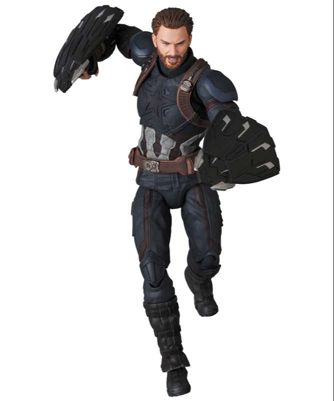 Mafex 122: Mafex Captain America (Infinity War ver.)