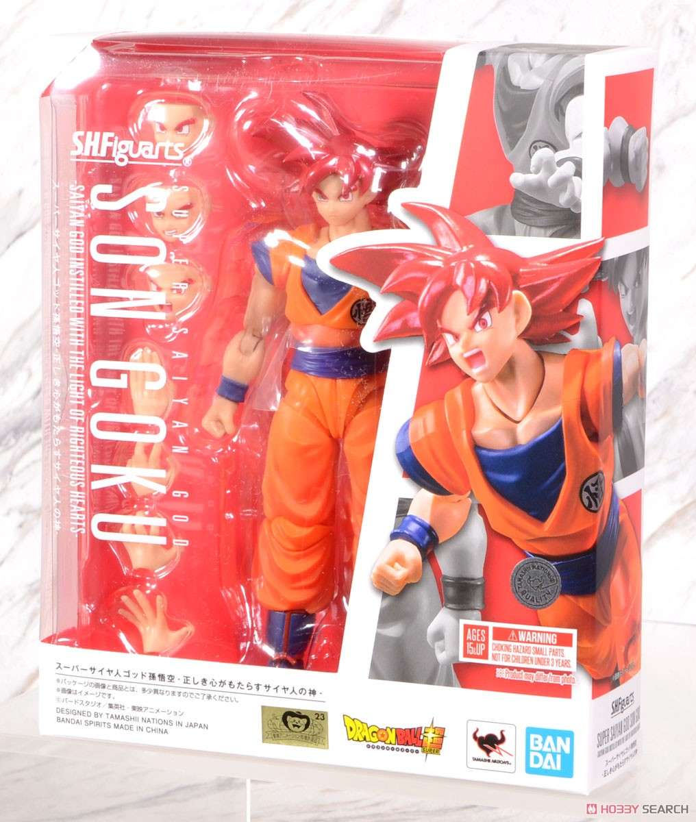 S.H.Figuarts: Songoku God Red 2024